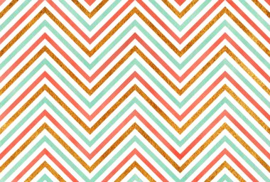Sulu Boya çizgili arka plan, chevron.