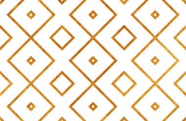 Geometrik altın desen.