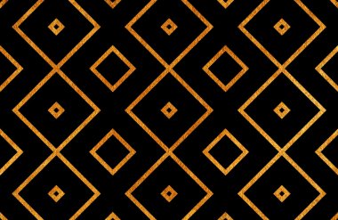 Geometrik altın desen.