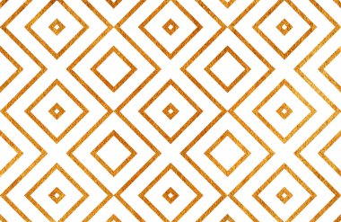 Geometrik altın desen.