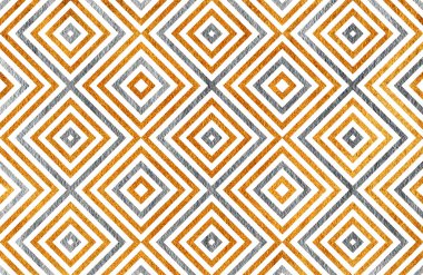 Altın ve gümüş geometrik desen.