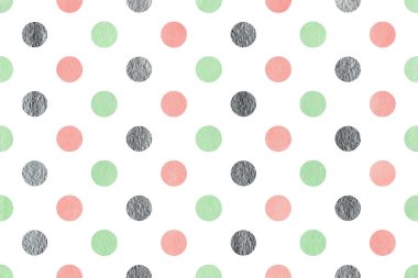 suluboya polka dot arka plan.