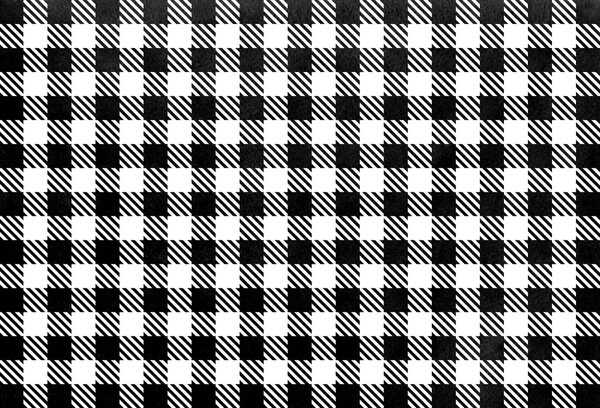 Watercolor checked pattern.