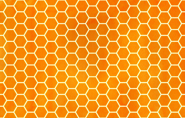 Акварельный геометрический гребень
.