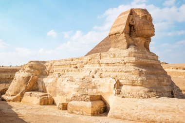 Giza, Mısır 'daki Büyük Sfenks' e bakın.