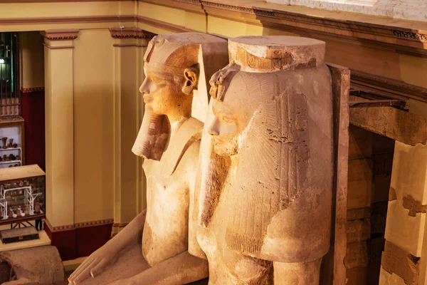 Kairo Ägypten Februar 2021 Innenansicht Des Ägyptischen Museums Kairo — Stockfoto