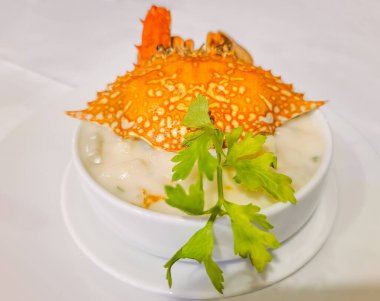 Mısır 'da Sharm El Sheikh' te yengeç çorbası.