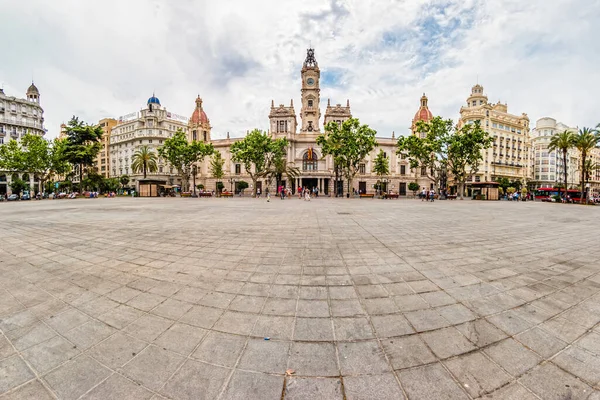 Valencia Spain June 2019 Main Square Valencia — Foto Stock