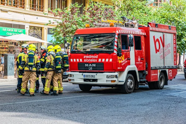 Valencia Spain June 2019 Fire Center Valencia — Stock fotografie