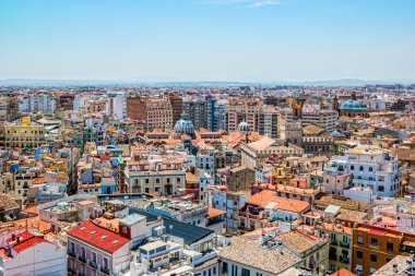 Valencia 'nın yukarıdan görünüşü.