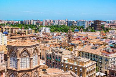 Valencia 'nın yukarıdan görünüşü.