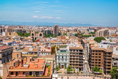 Valencia 'nın yukarıdan görünüşü.