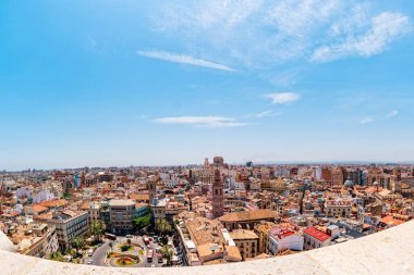 Valencia 'nın yukarıdan görünüşü.