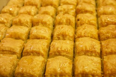 Baklava. Türk geleneksel tatlılar.