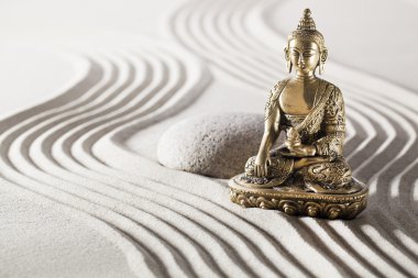 Budizm zihniyet ile rahatlatıcı meditasyon