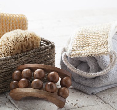 lif kabağı sünger ve masaj kaplıca tedavisi için aracı