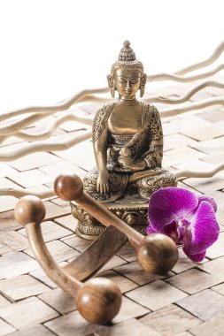 Zen arka plan ile masaj