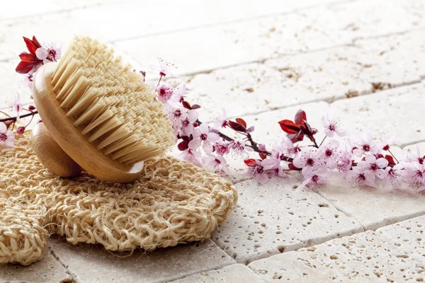 Masaje de vitalidad para la belleza y la pureza en el spa — Foto de Stock