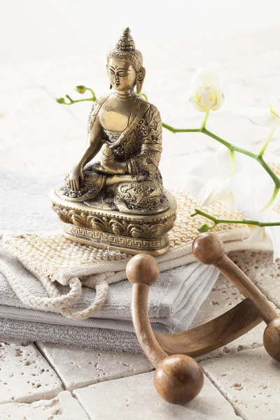 Verwennerij behandeling met zen in het achterhoofd — Stockfoto