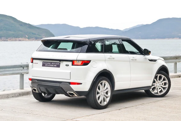 Oblast Rover Evoque 2016 den zkušební jízdy — Stock fotografie