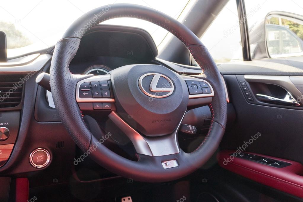 Lexus Rx 200t F Sport 2016 Interior Stock Editorial Photo