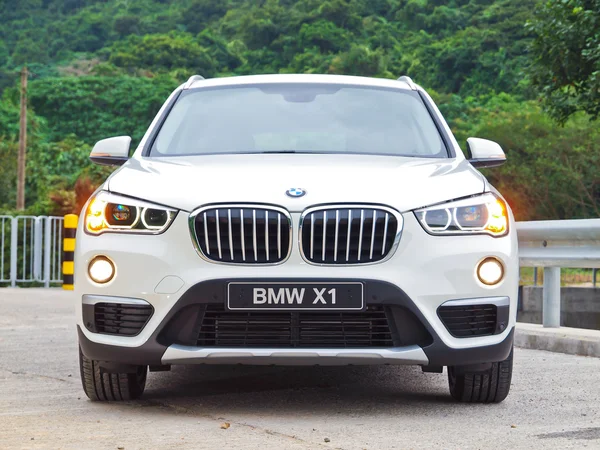 Hong Kong, China Jan 4, 2016: BMW X1 2016 Test Drive Day el Jan 4 2016 en Hong Kong . — Foto de Stock