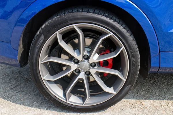 Audi RS Q3 2014 Wheel — Stock Photo, Image