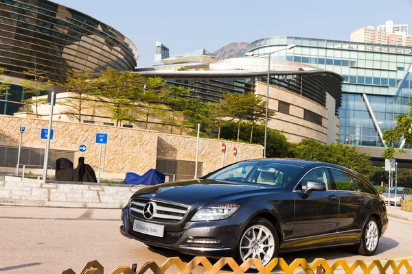 Mercedes-Benz Cls latonería evento para los medios — Foto de Stock