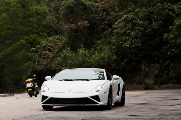 Lamborghini Lp560-4 szuper autó — Stock Fotó