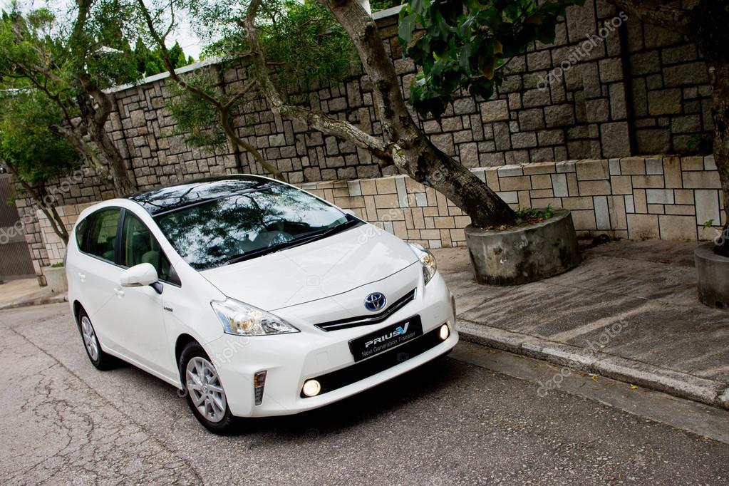 Toyota Prius V Hybrid 2012 Stock Editorial Photo