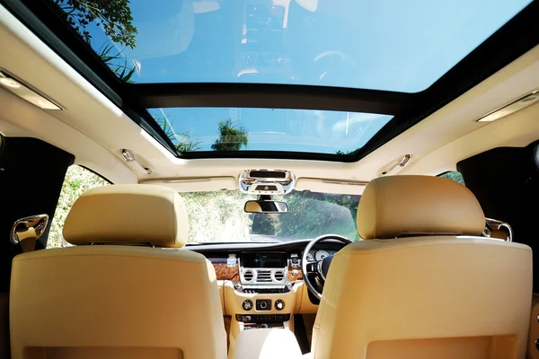 Rolls-Royce Ghost interior — Stock Photo, Image