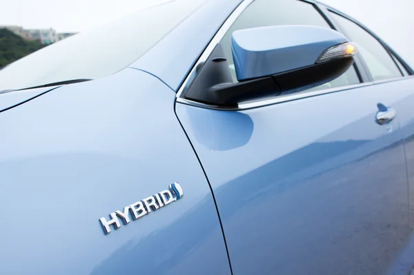 Toyota Prius Hybrid logosu — Stok fotoğraf