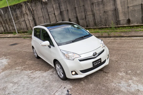 Toyota Ractis Plus 2013 Model — Stock Photo, Image