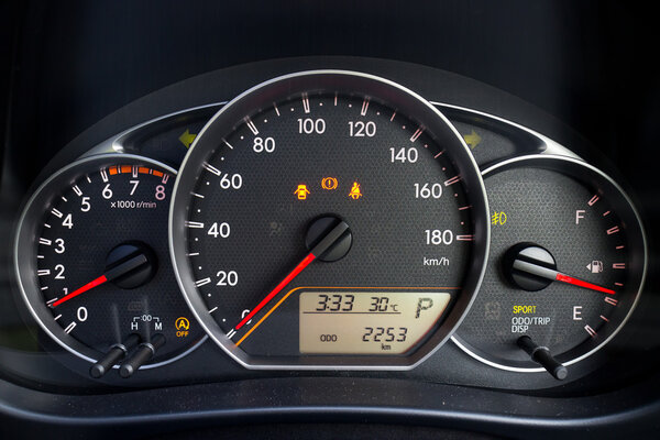 Car Speed Dashboard