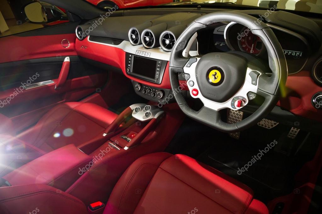 Ferrari Ff Super Race Car 2013 Drive Bat Stock Editorial