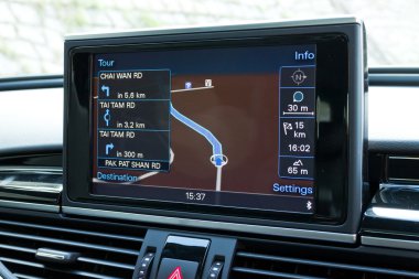 Audi Rs6 sıcak spor Avant 2013 Model Gps sistemi