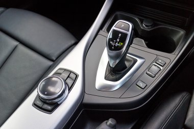 BMW M235i Gear Box Stick on May 15 2014 in Hong Kong.