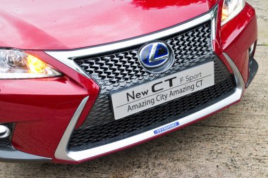 Lexus Ct200h F-Sport Test sürüşüne 20 Mayıs 2014 Hong Kong.