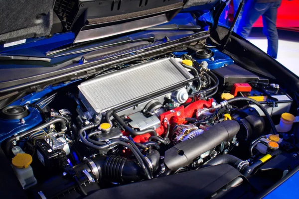Subaru WRX STI 2014 2015 Motor — Fotografia de Stock