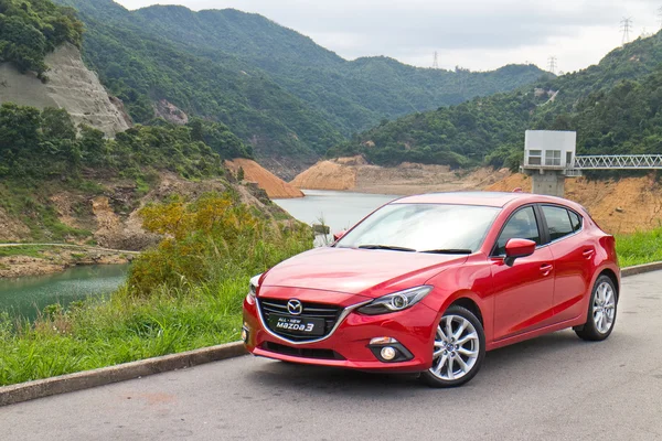 Mazda3 Hatchback 2014 v Hong Kongu — Stock fotografie