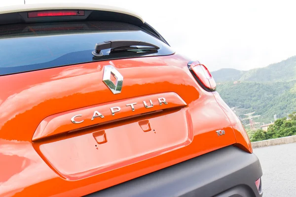 Renault Captur Test Drive op 21 mei 2014 in Hong Kong. — Stockfoto