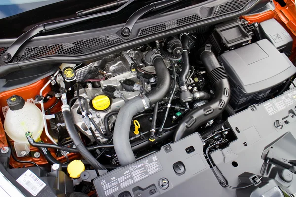 Renault CAPTUR Engine on May 21 2014 in Hong Kong. — Stock Photo, Image