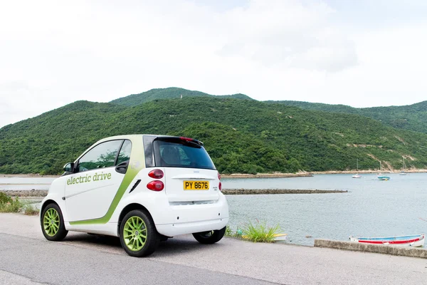 Smart fortwo unidad de prueba de conducción eléctrica — Foto de Stock