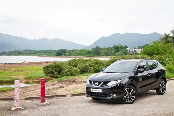 Nissan Qashqai test drive em Hong Kong — Fotografia de Stock