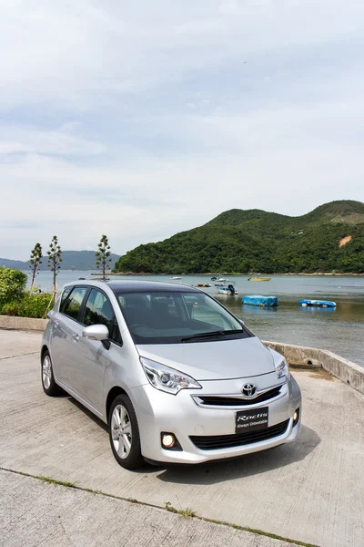 Toyota Ractis Japonská verze 2014 — Stock fotografie