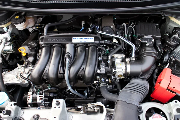 Honda Jazz Fit 2014 Engine — Stock Photo, Image