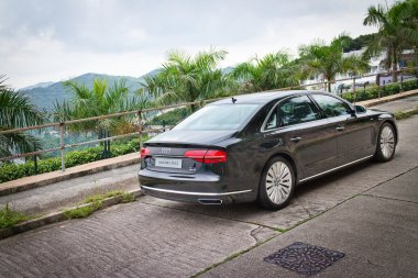 Audi A8l W12 2014 test sürüşü