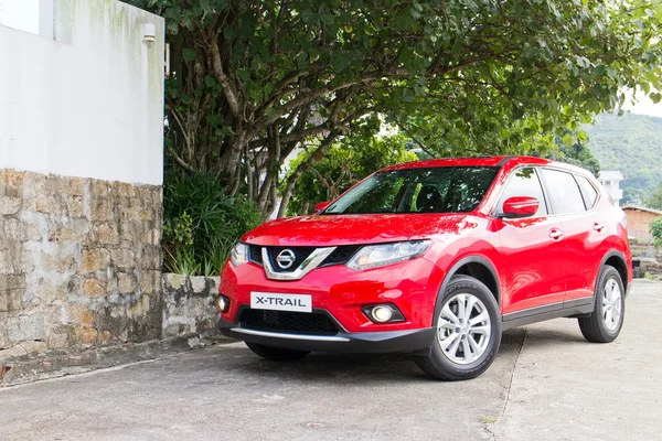 Nissan X-Trail 2014 test-drive — Fotografia de Stock