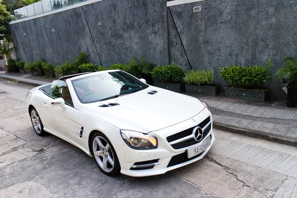 Mercedes-Benz Sl 400 2014 Test Drive — Foto de Stock