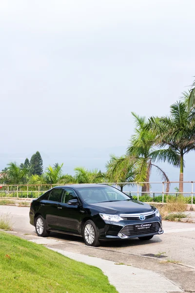 Toyota Camry híbrido 2014 prueba de conducción — Foto de Stock